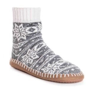 Muk Luks Slipper Sox s/m(5-7) NWT